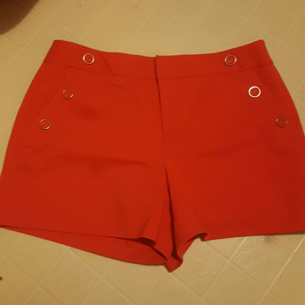 Red Elle brand shorts